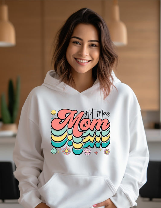 Fun and Stylish Sweatshirt for Moms Who Embrace the Chaos