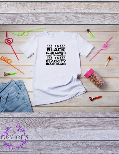 I am BLACK every month
