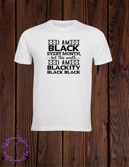 I am BLACK every month