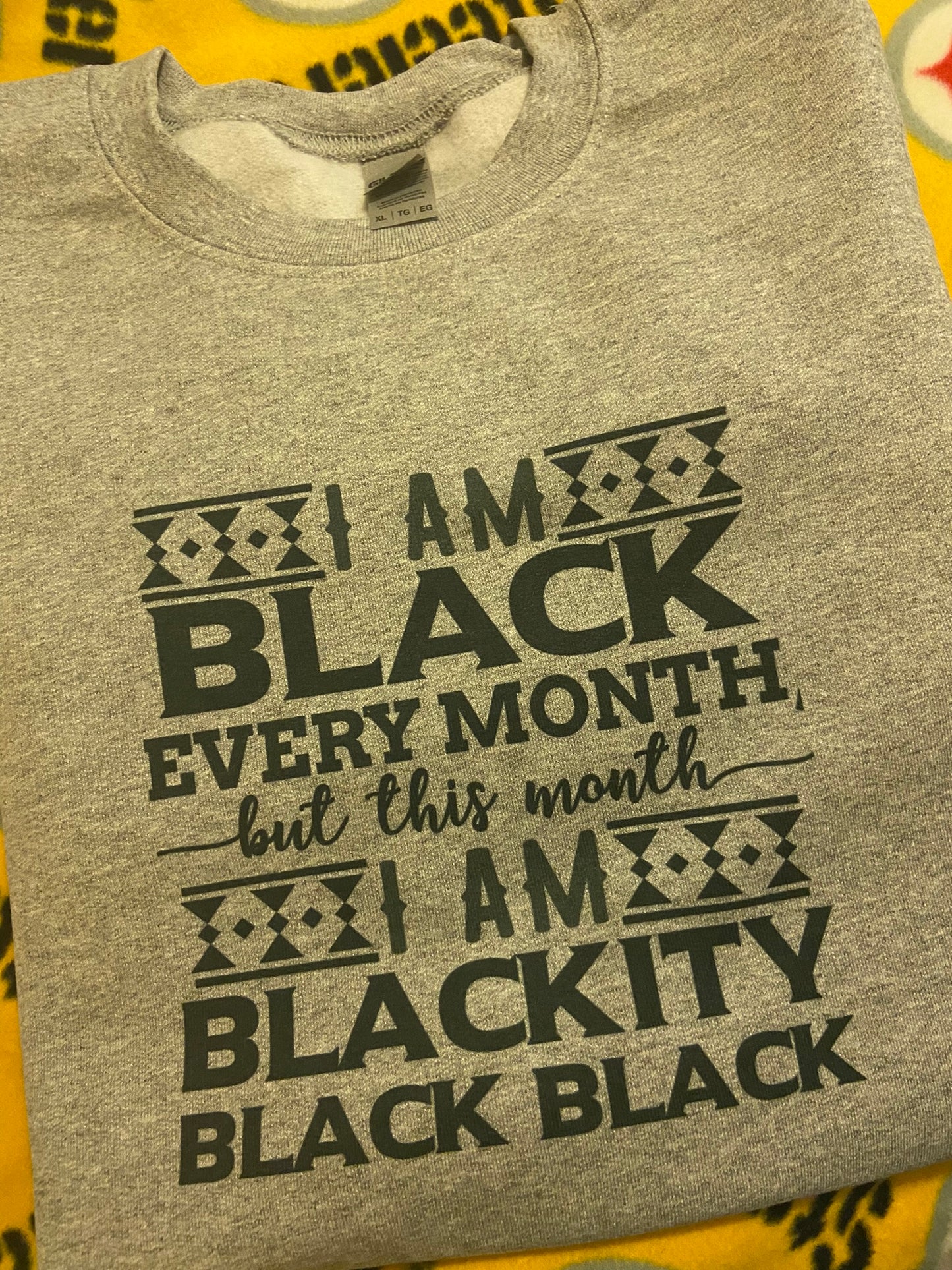 I am BLACK every month